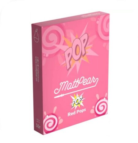MattPear POP 30 RED POPS (Клубничная карамелька)