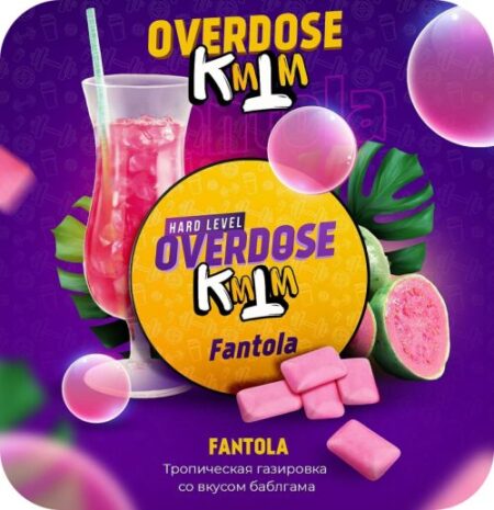 Overdose 25гр Fantola (Тропическая газировка)