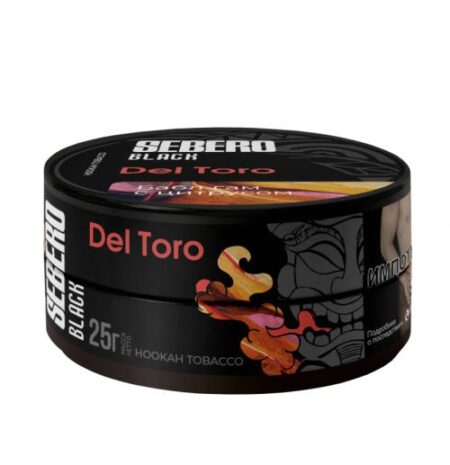 Sebero Black 25гр Del Toro (Бабл гам с цитрусом)