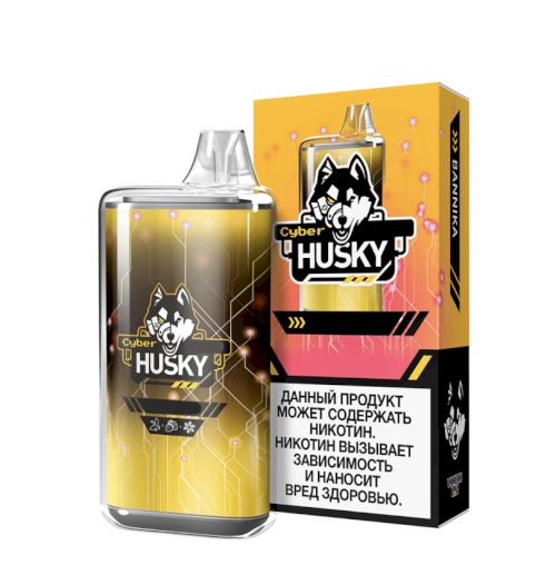 Husky Cyber 10000 затяжек STRONG (Pink sky)