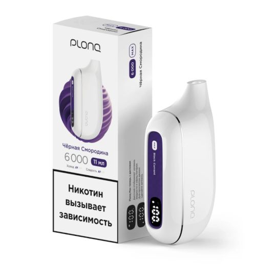 PLONQ MAX 6000 Черная смородина