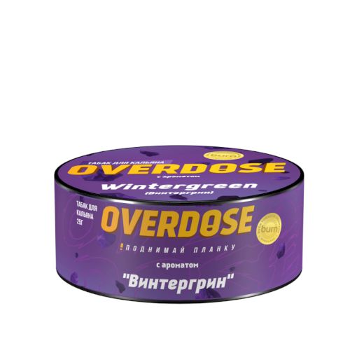 Overdose 25 гр Wintergreen (Винтергрин)