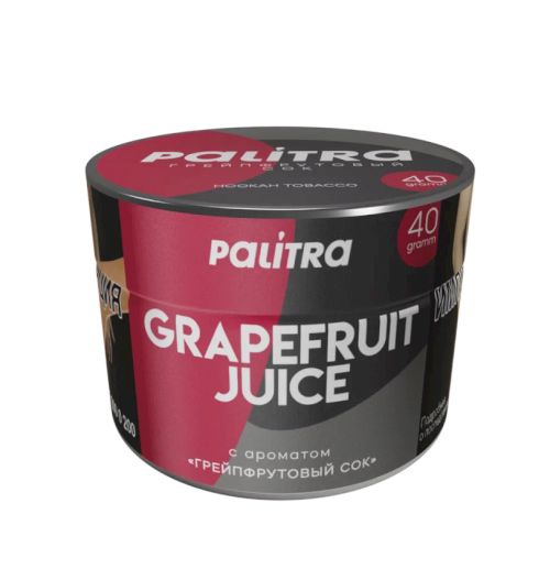 Palitra 40гр Grapefruit Juice (Грейпфрутовый сок)